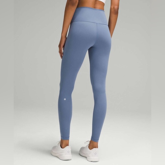 lululemon athletica Pants - lululemon Wunder train high rise Blue Leggings